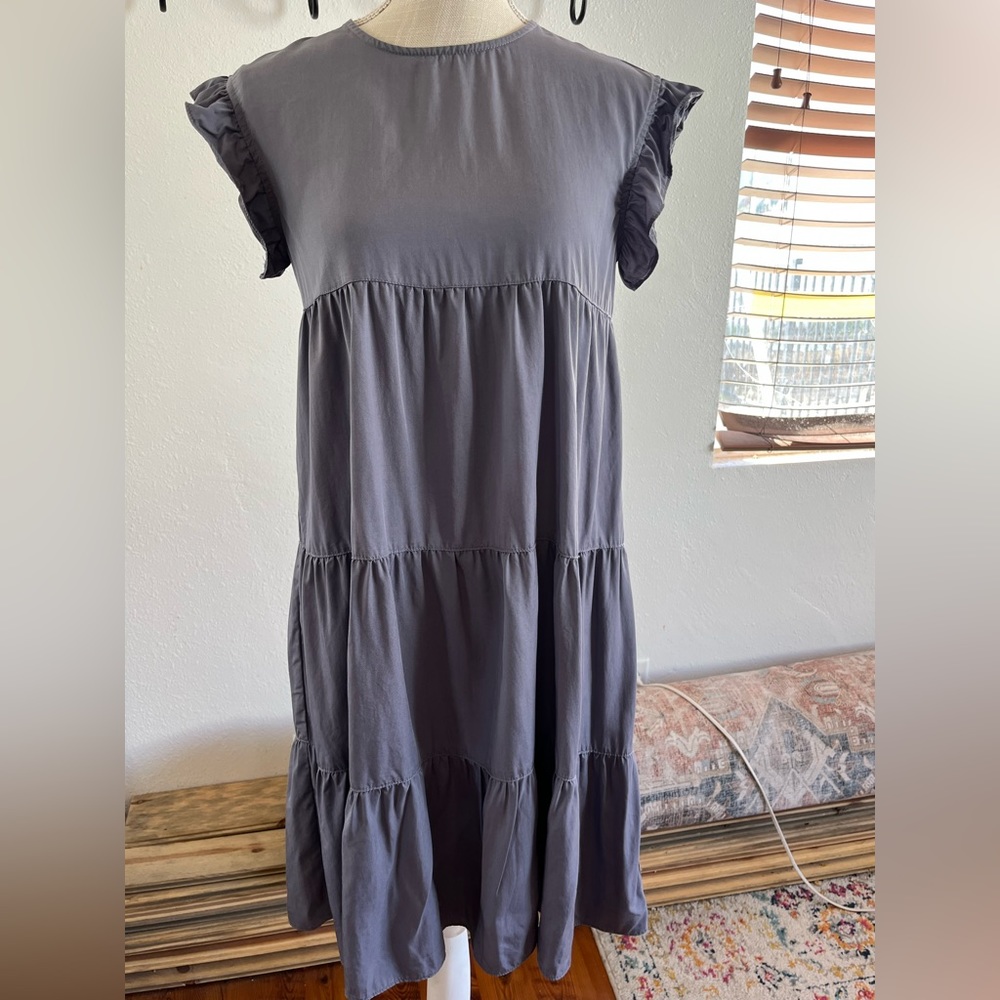 cute midi baby doll style dress